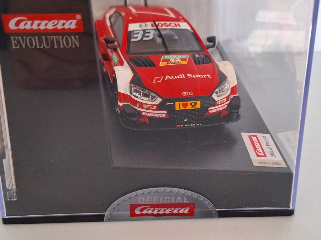 Carrera Evolution Audi RS 5 DTM R,Rast #33 27601, Kinderen en Baby's, Racebaan, Carrera, Nieuw, Ophalen of Verzenden