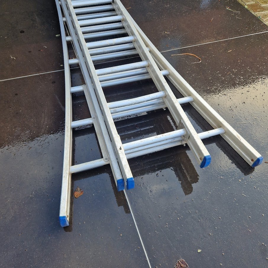 Ladder, Ophalen, Gebruikt, Ladder