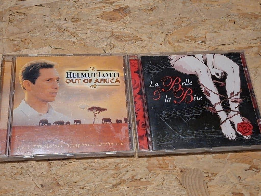 Lot de 2 CD : Helmut Lotti - La Belle et la Bête, Enlèvement ou Envoi, Utilisé