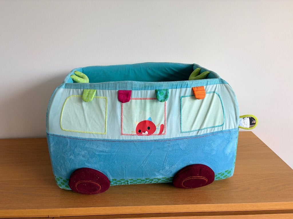 Coffre de rangement Lilliputiens - bus de Jef, Enlèvement, Utilisé, Autres types, Lavable
