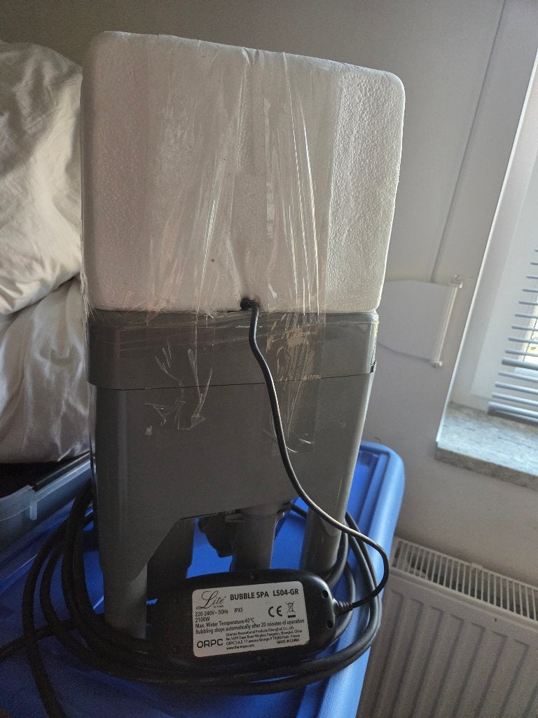 Moteur spa, Tuin en Terras, Ophalen, Opblaasbaar, Zo goed als nieuw, Inbouw