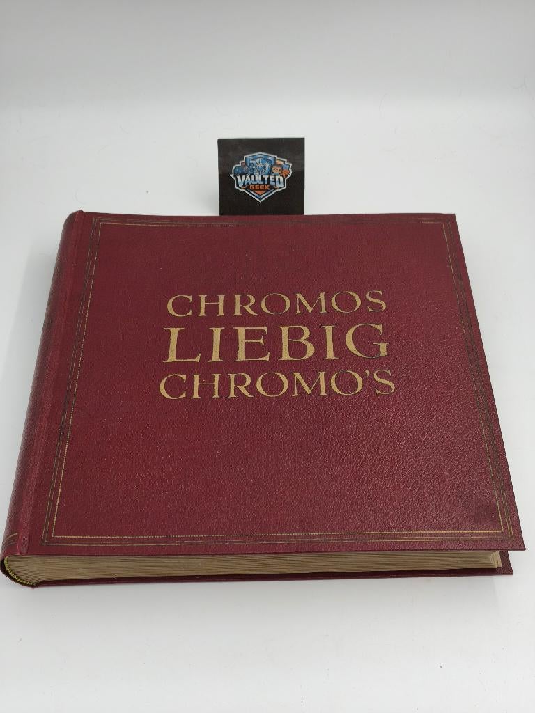 Liebig Chromos Albums 4x Volledig Verzamelalbums, Verzamelen, Gebruikt, Ophalen of Verzenden, 1940 tot 1960, Prent