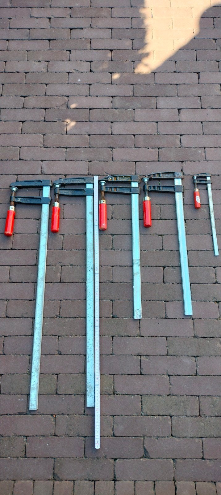 Set spanvijzen, Ophalen, Gebruikt