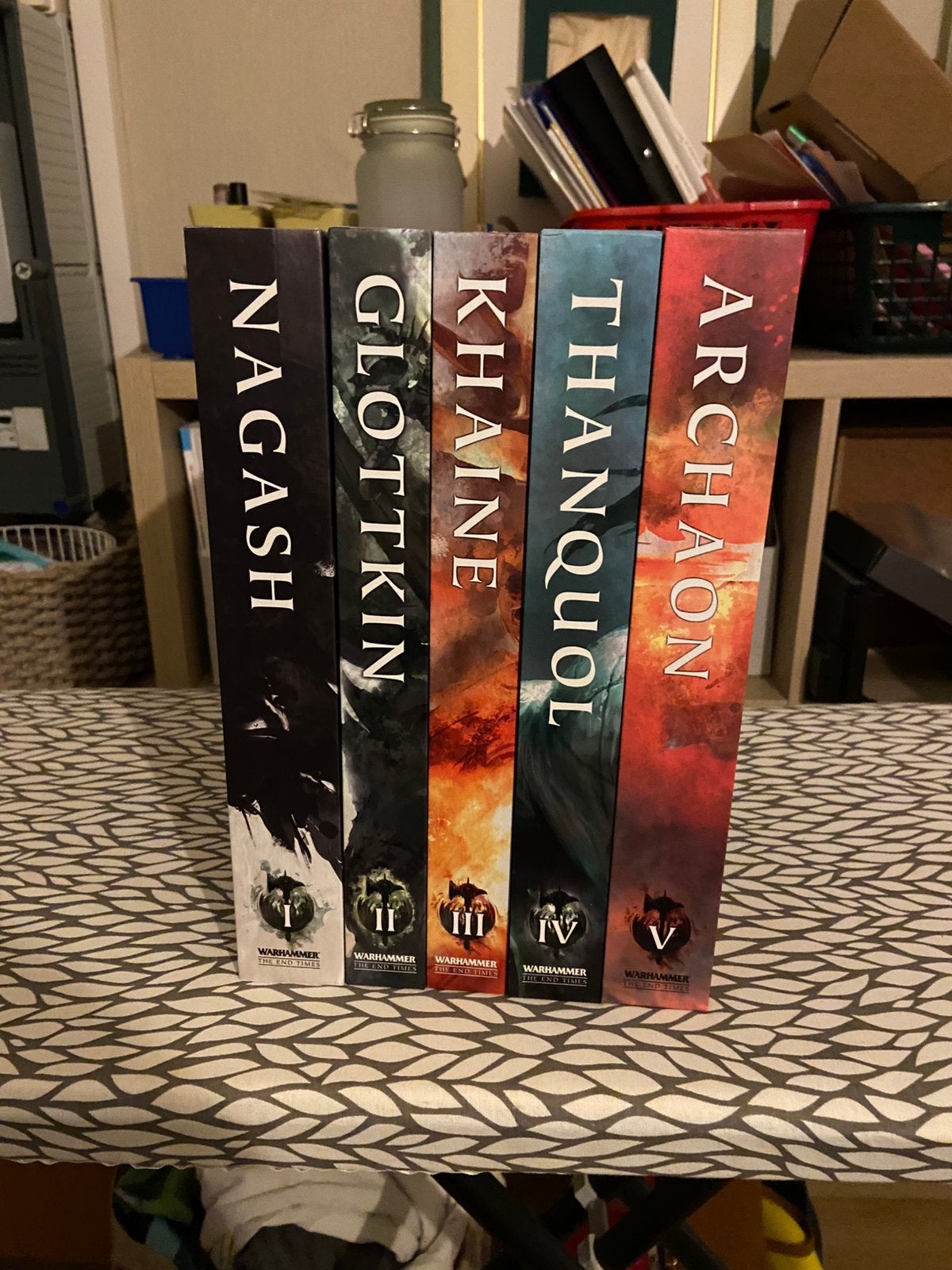 Warhammer The End Times volledige set boeken, Hobby en Vrije tijd, Ophalen of Verzenden, Zo goed als nieuw, Warhammer