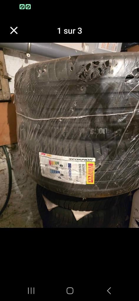 Pneus neufs 235 55 r19 105w scorpion pirelli
