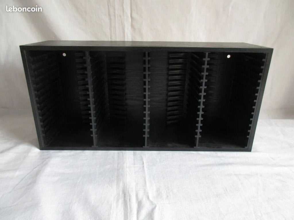 Range CD (x 3), Maison & Meubles, 25 à 75 disques, Enlèvement, Utilisé, Bois