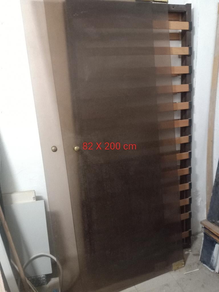 portes de douche en verre brun, Enlèvement, Utilisé, Cuivre, Douche