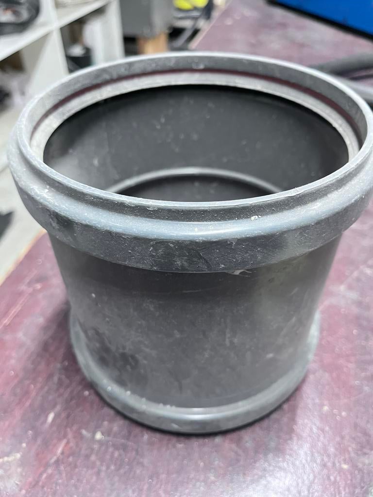 PVC steekmof 160mm met rubbers, meerdere stuks, Doe-het-zelf en Bouw, Buizen en Afvoer, Ophalen, Zo goed als nieuw, PVC