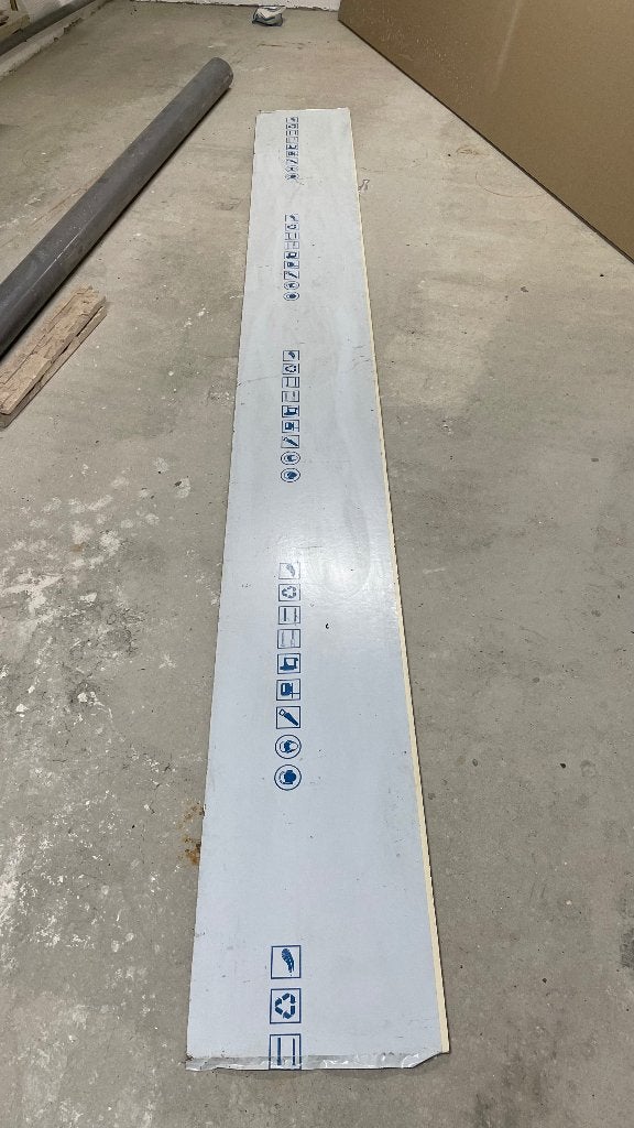 Rockpanel crème kleurig 300x30cm, Doe-het-zelf en Bouw, Ophalen, Nieuw, Betonplex, Minder dan 20 mm