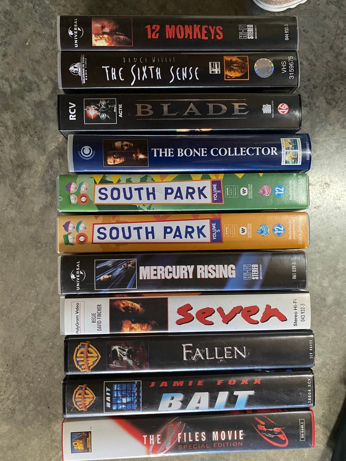Verschillende videocassettes, Cd's en Dvd's, Ophalen of Verzenden, Gebruikt