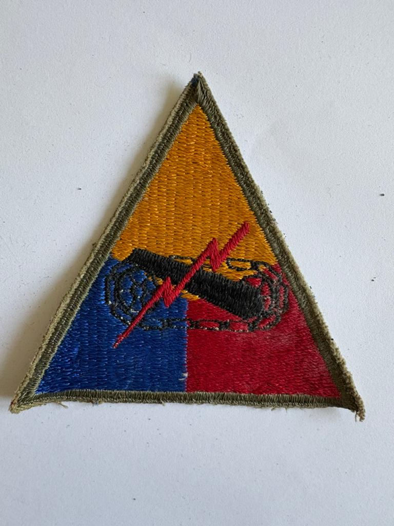 WWII US Army Armored Armor Forces Tank Patch, Collections, Enlèvement ou Envoi