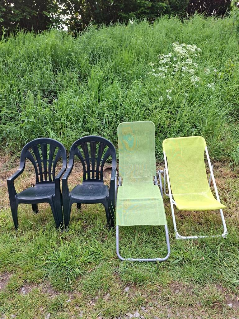 Chaise jardin 1chaise 1 Chaise longue 2 Chaises, Enlèvement