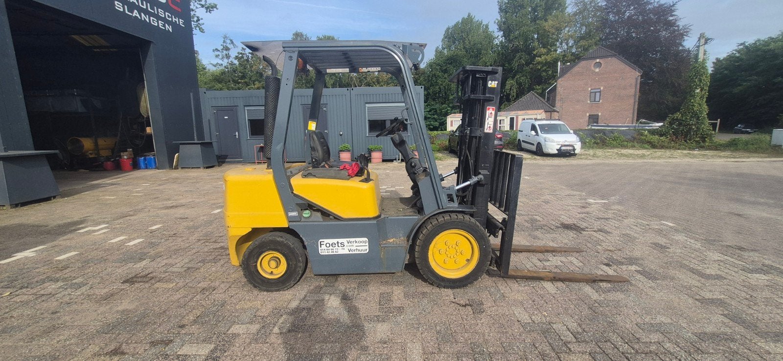 Doosan  heftruck, Ophalen, Heftruck
