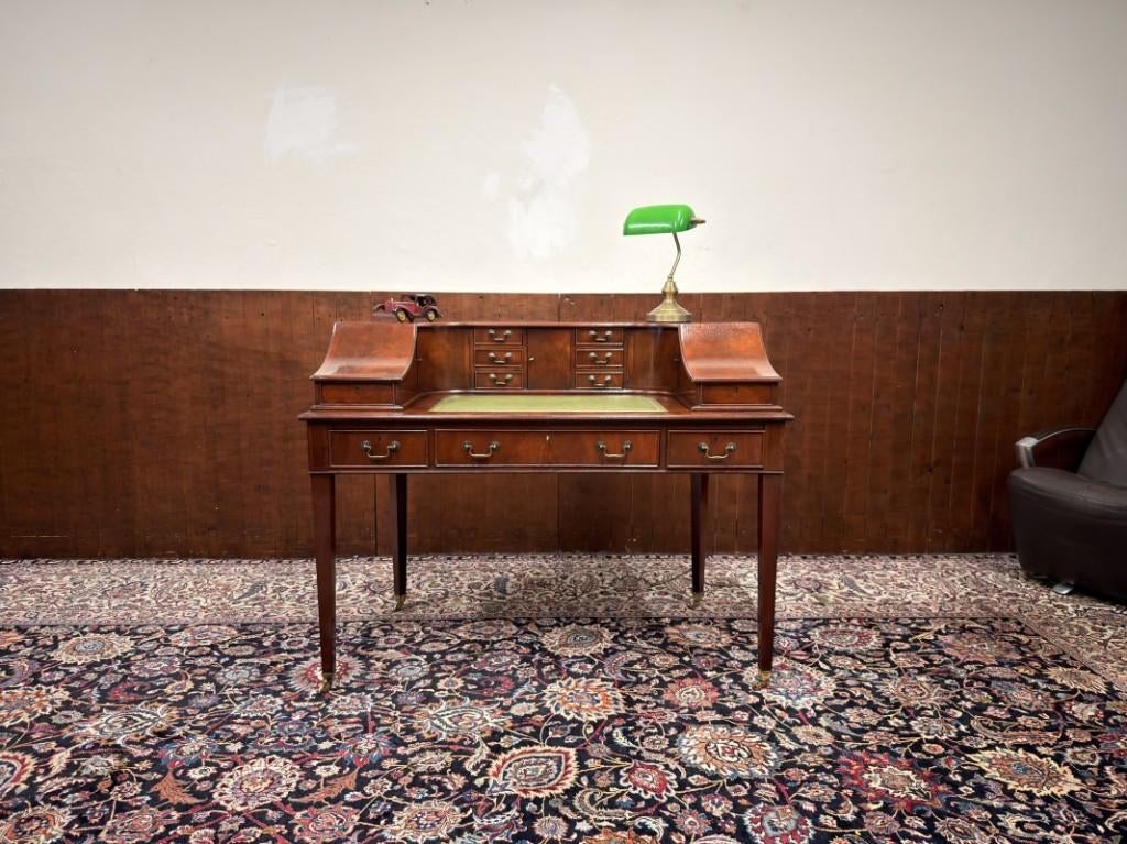 Klassiek Engels Chesterfield Secretaire Bureau, Ophalen
