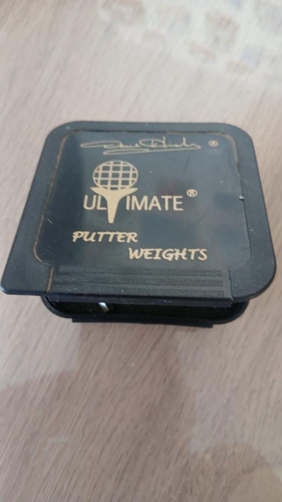 Poids de putter pour le golf, Enlèvement