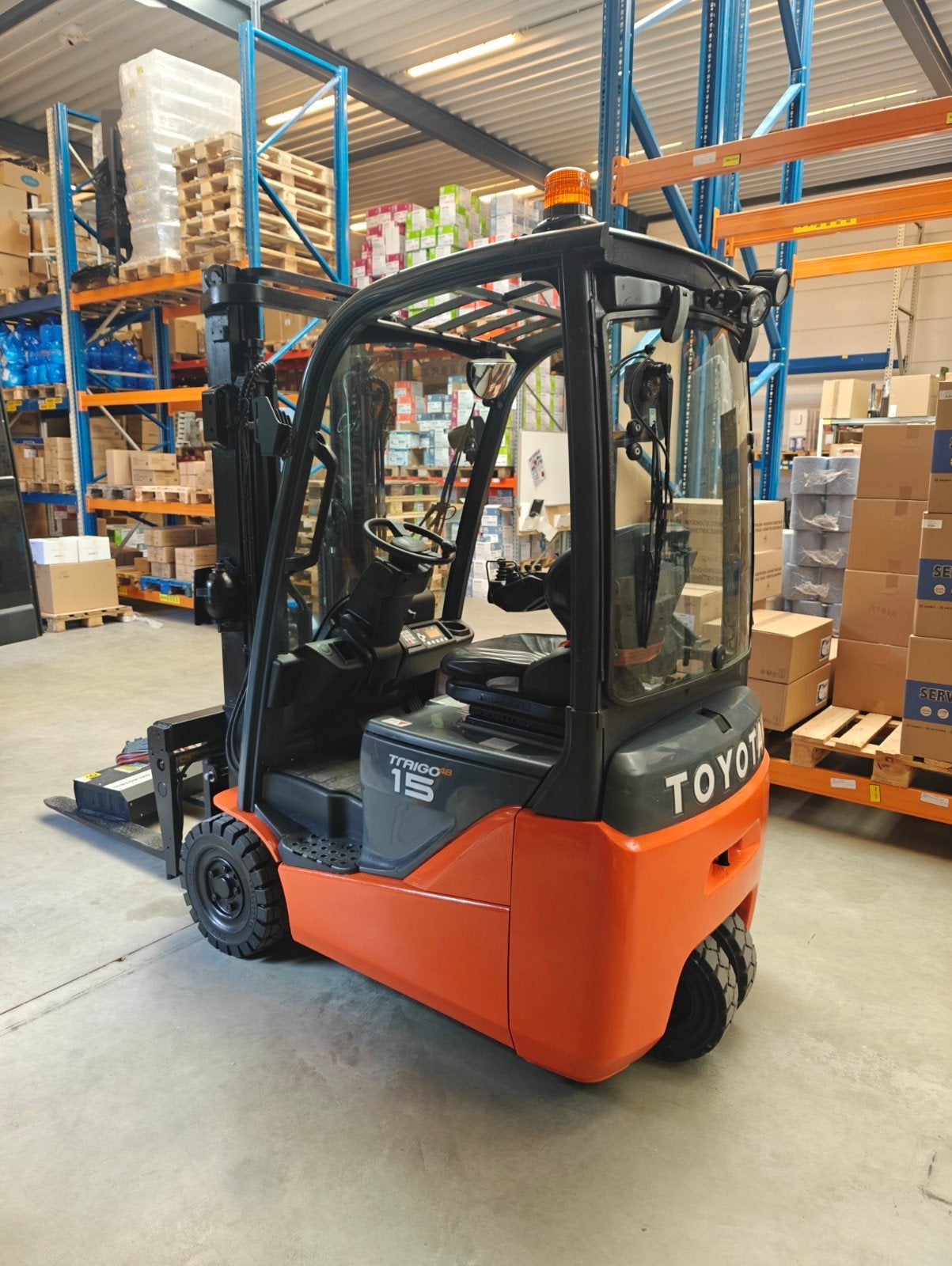 Toyota 8FBE15T bj2020 Duplex 3400 UREN!!, Enlèvement, Électrique, Chariot élévateur