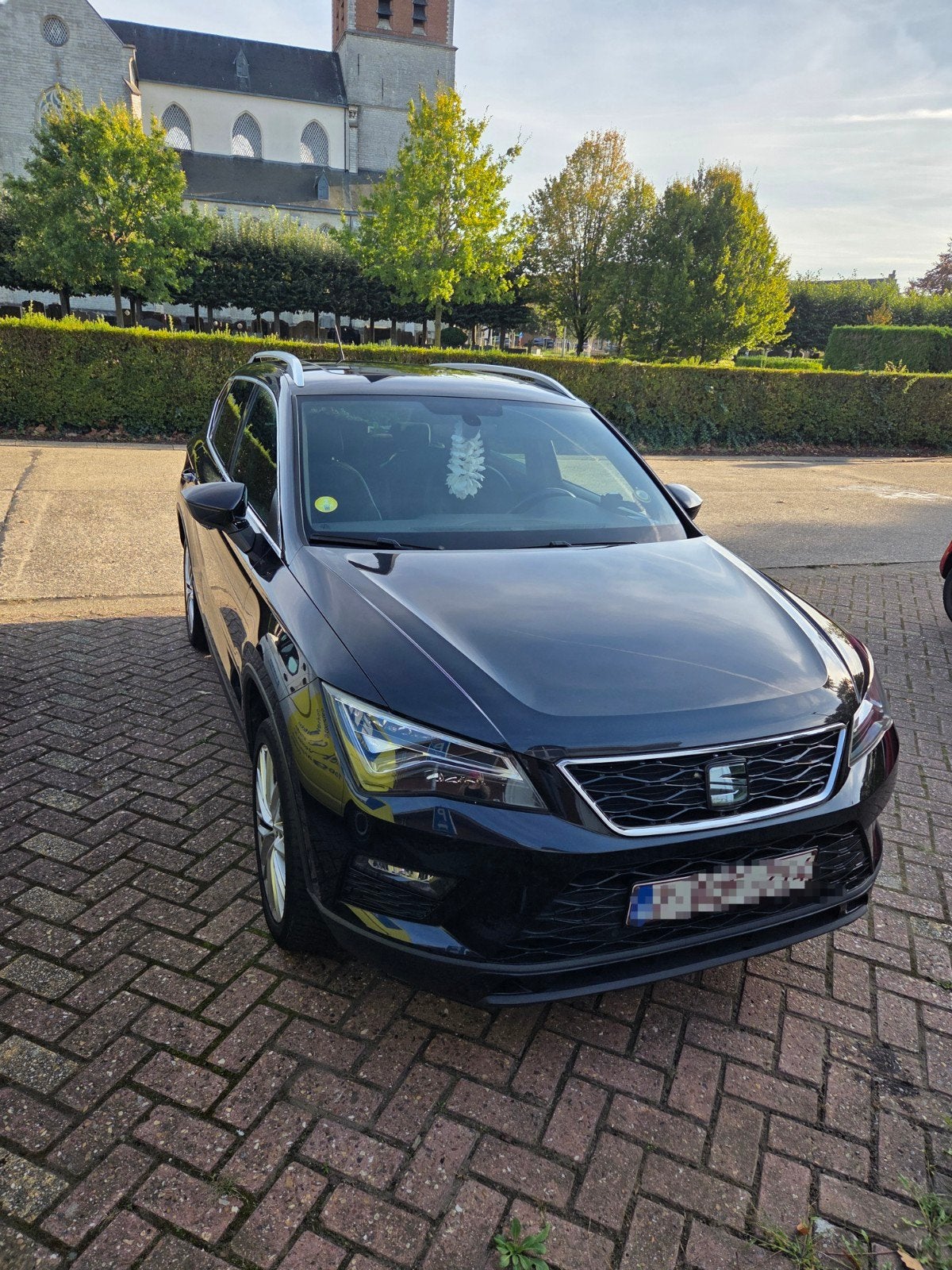 seat ateca 1.6 CR TDi,   1ste eigenaar, Autos, Réception radio numérique, Achat, Euro 6, Noir