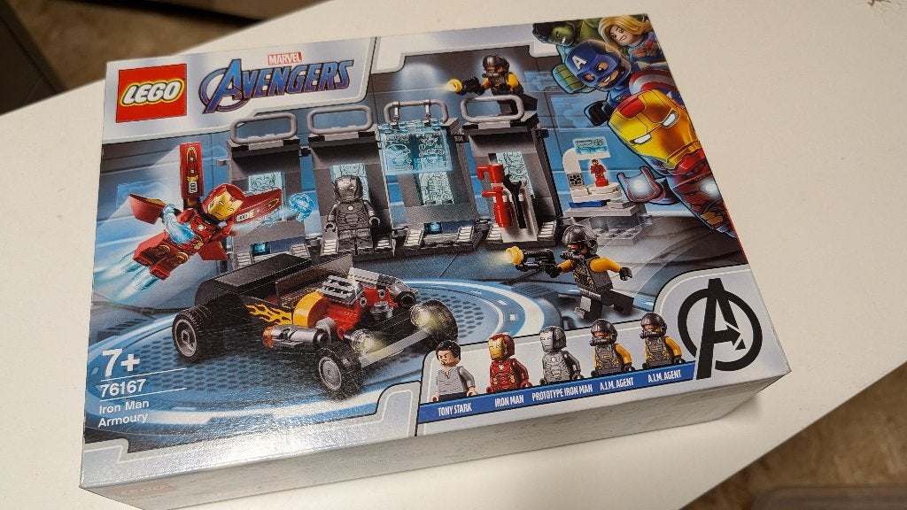 LEGO Marvel 76167 Iron Man Armoury – nieuw in doos, Compleet, Marvel, Lego, Nieuw