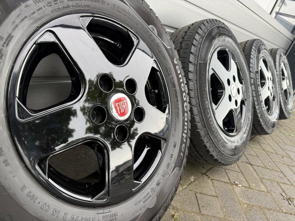15 Fiat Ducato Rapido Boxer Relay Iveco Camper 5x118 velgen, 15 pouces, Pneus et Jantes, 215 mm, Pneus été