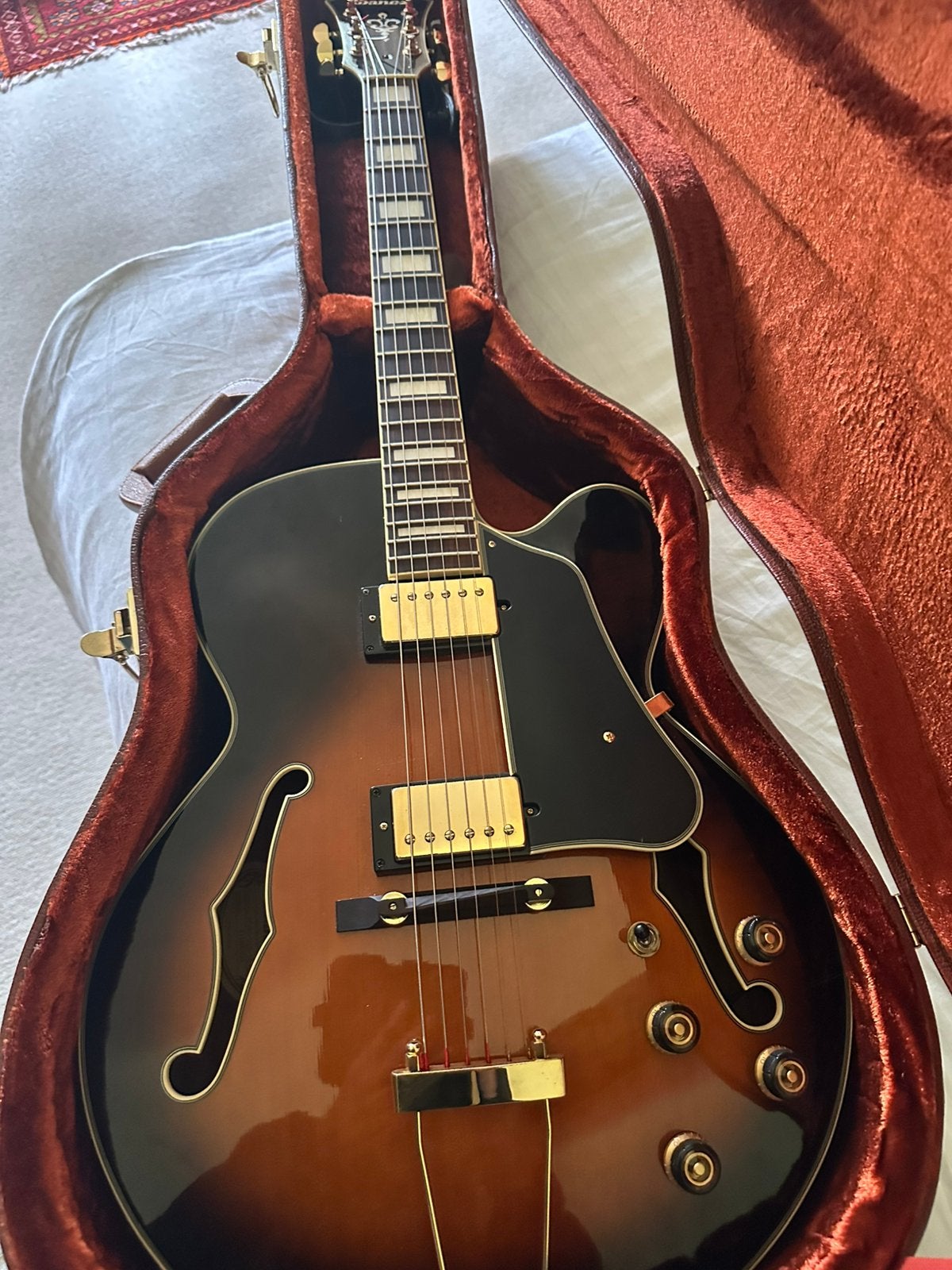 Ibanez AFJ95 electrische hollow body jazz gitaar, Ophalen, Gitaar