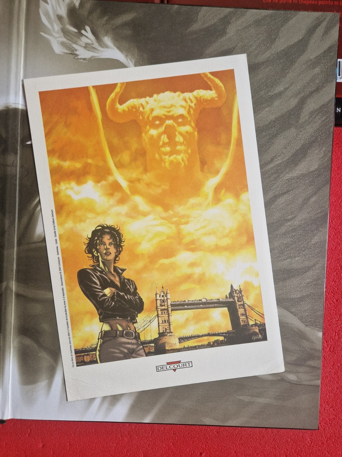 lot de 3 bd asphodele a à 3,EO, avec 1 ex libris, Enlèvement ou Envoi