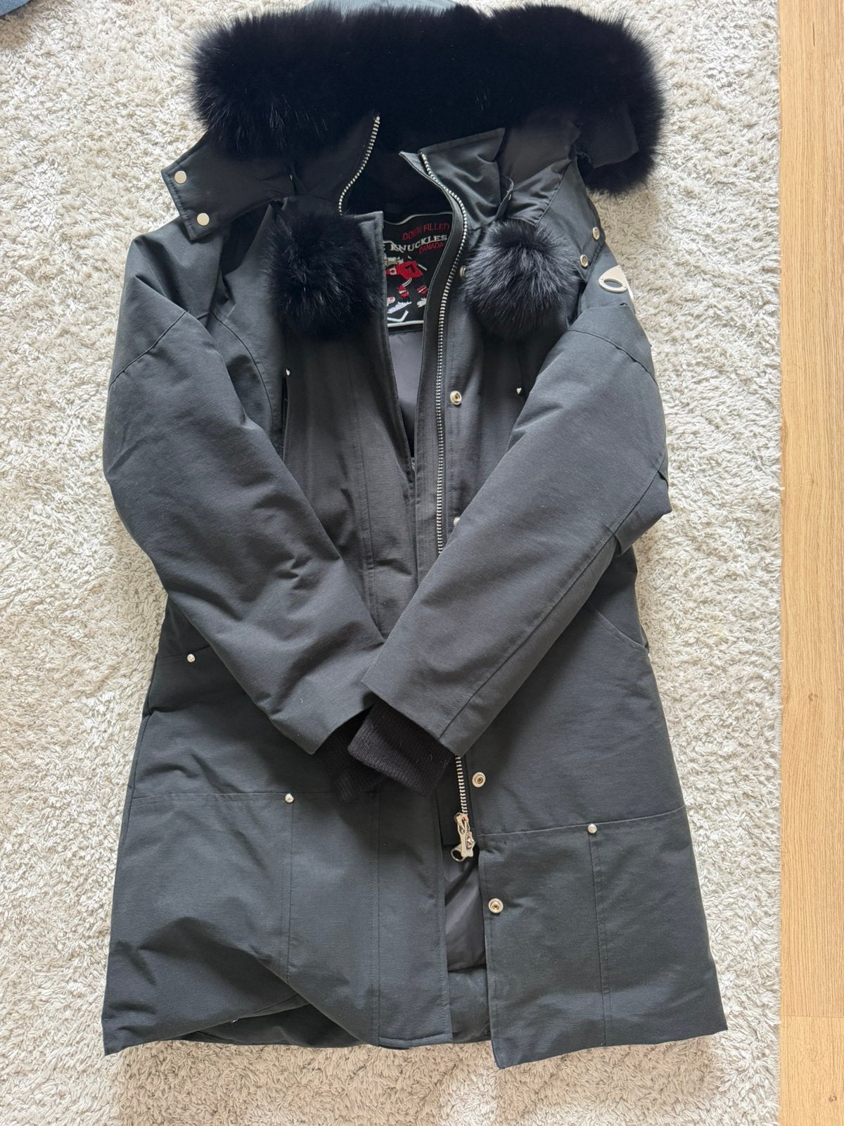 Moose Knuckles, Enlèvement ou Envoi, Comme neuf, Taille 38/40 (M), Noir