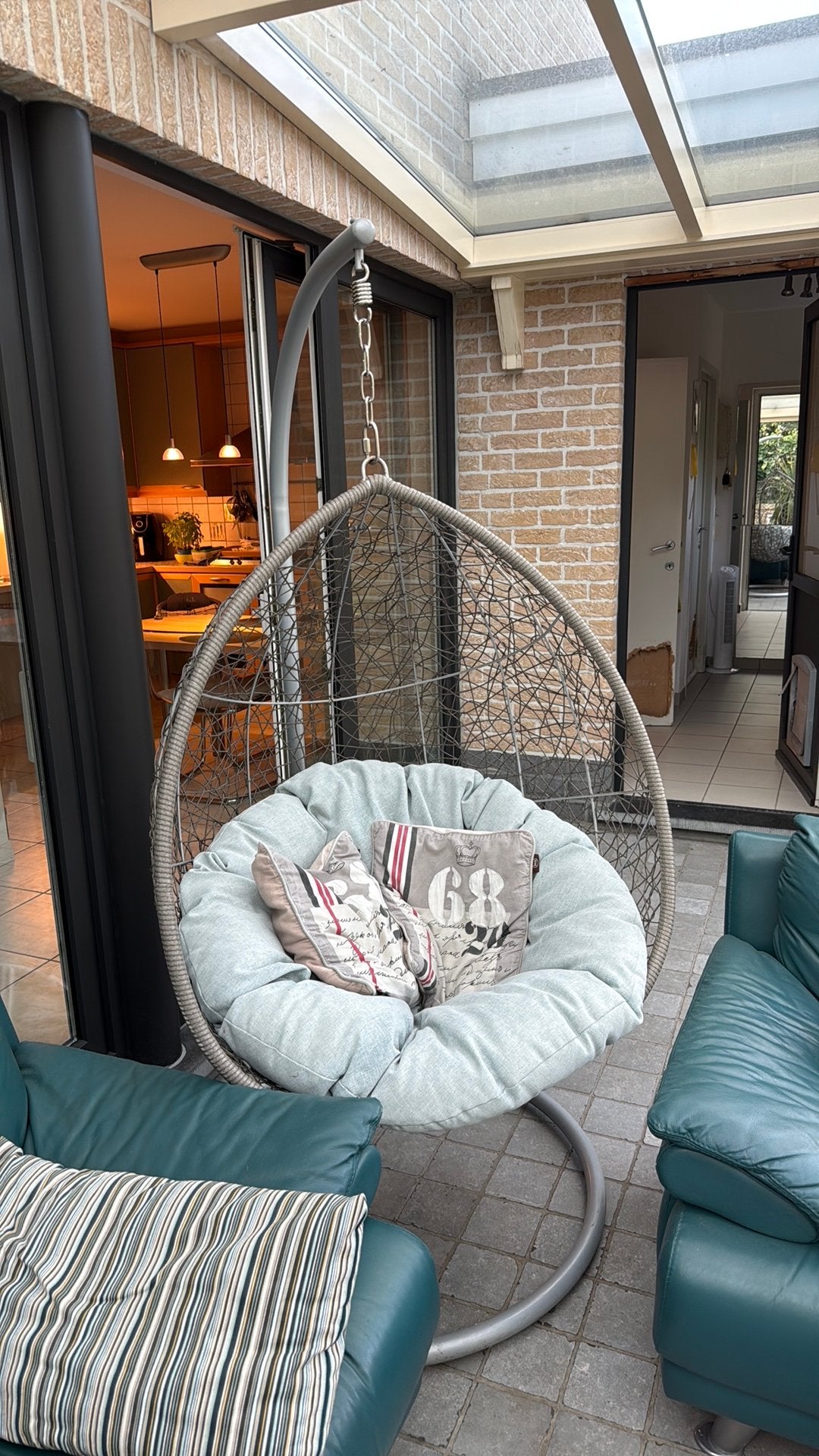 Hangstoel, Tuin en Terras, Ophalen, Zo goed als nieuw