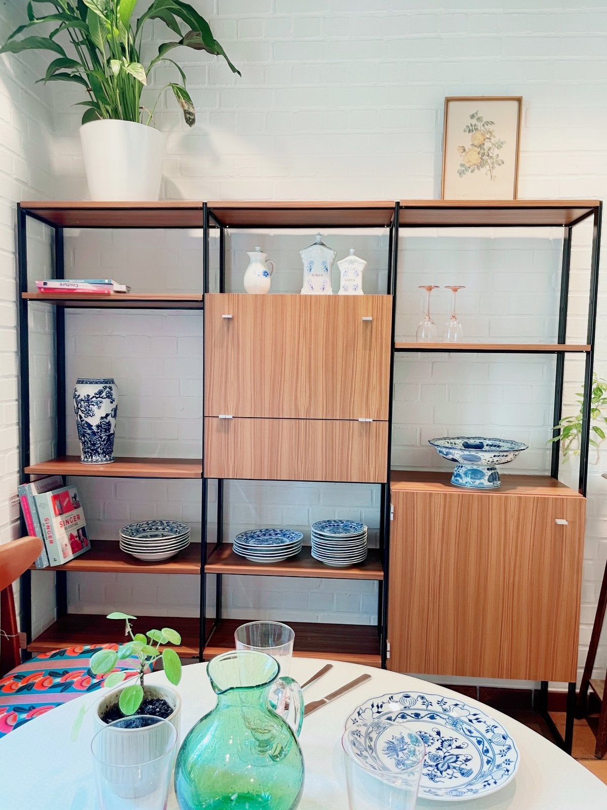 Wall Unit Meurop, Huis en Inrichting, Kasten | Wandmeubels, Zo goed als nieuw, Ophalen