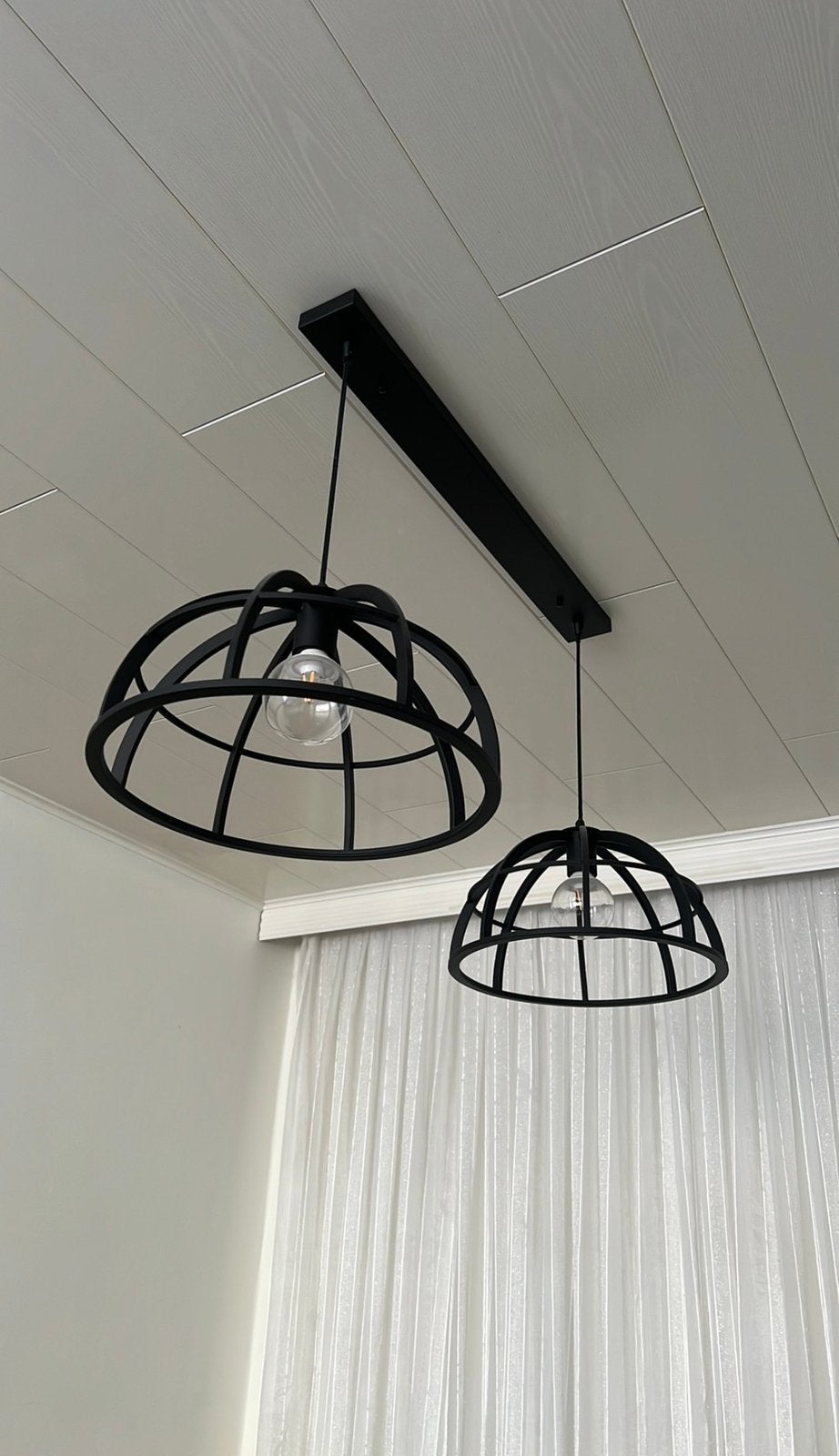 Industriële hanglamp, Ophalen, Zo goed als nieuw