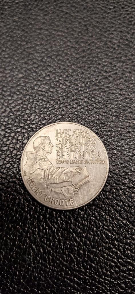 Nederland 10 ecu 1990 Geert Groote, Timbres & Monnaies, Enlèvement ou Envoi