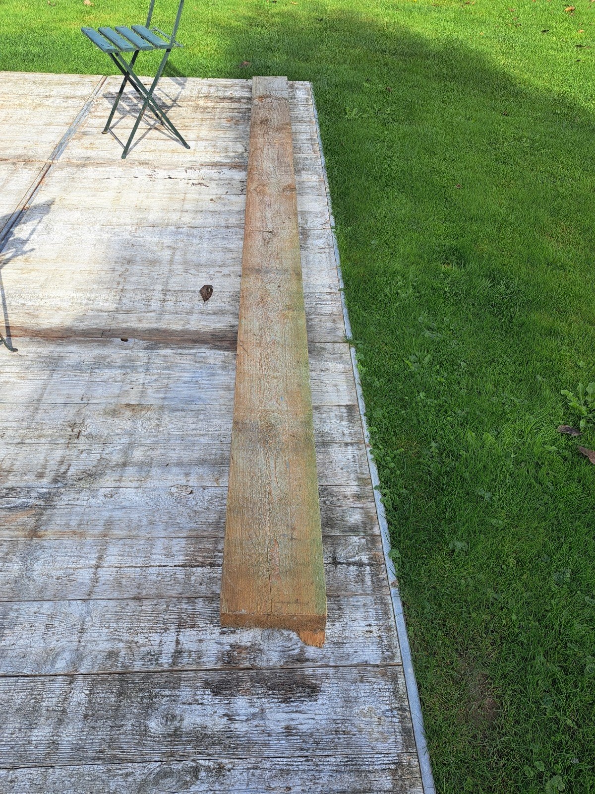 houten brug, Tuin en Terras, Ophalen