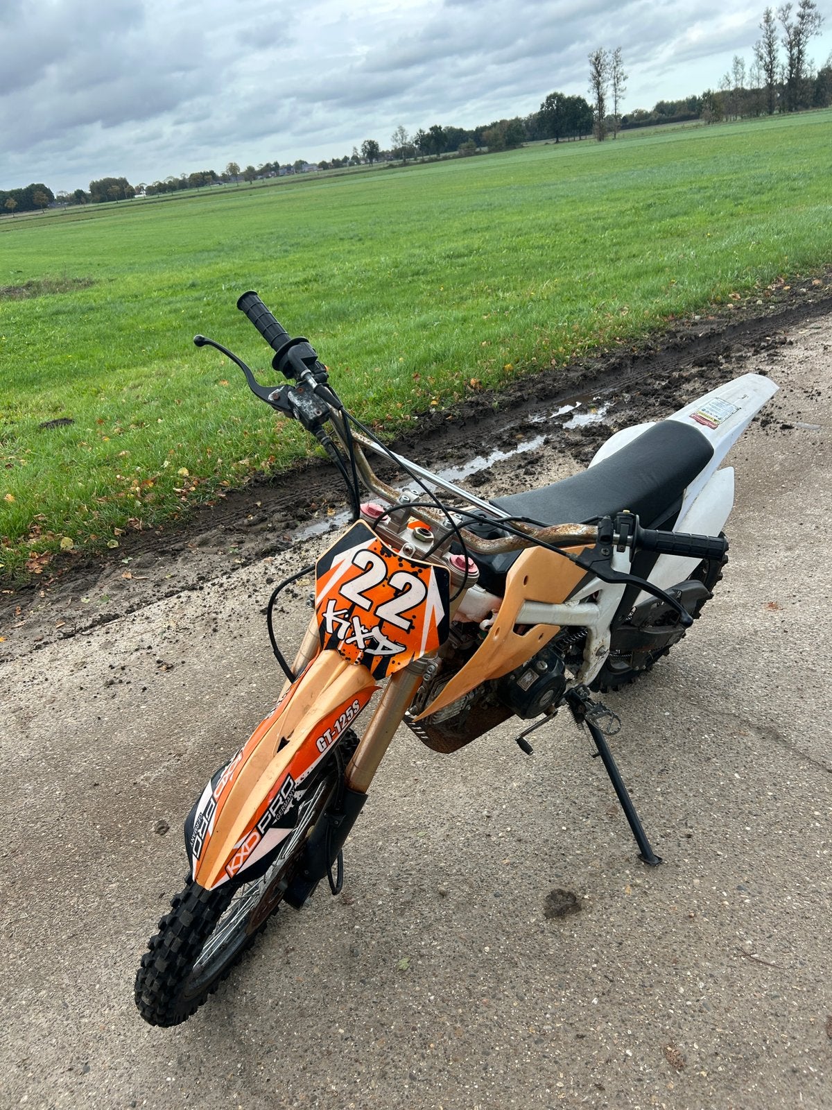 Kxd gt 125s pitbike, Ophalen, Zo goed als nieuw