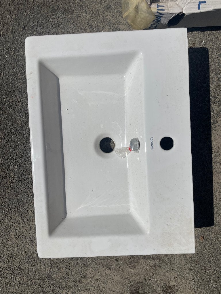 Lavabo Duravit, Ophalen, Nieuw, 50 tot 100 cm, Minder dan 100 cm