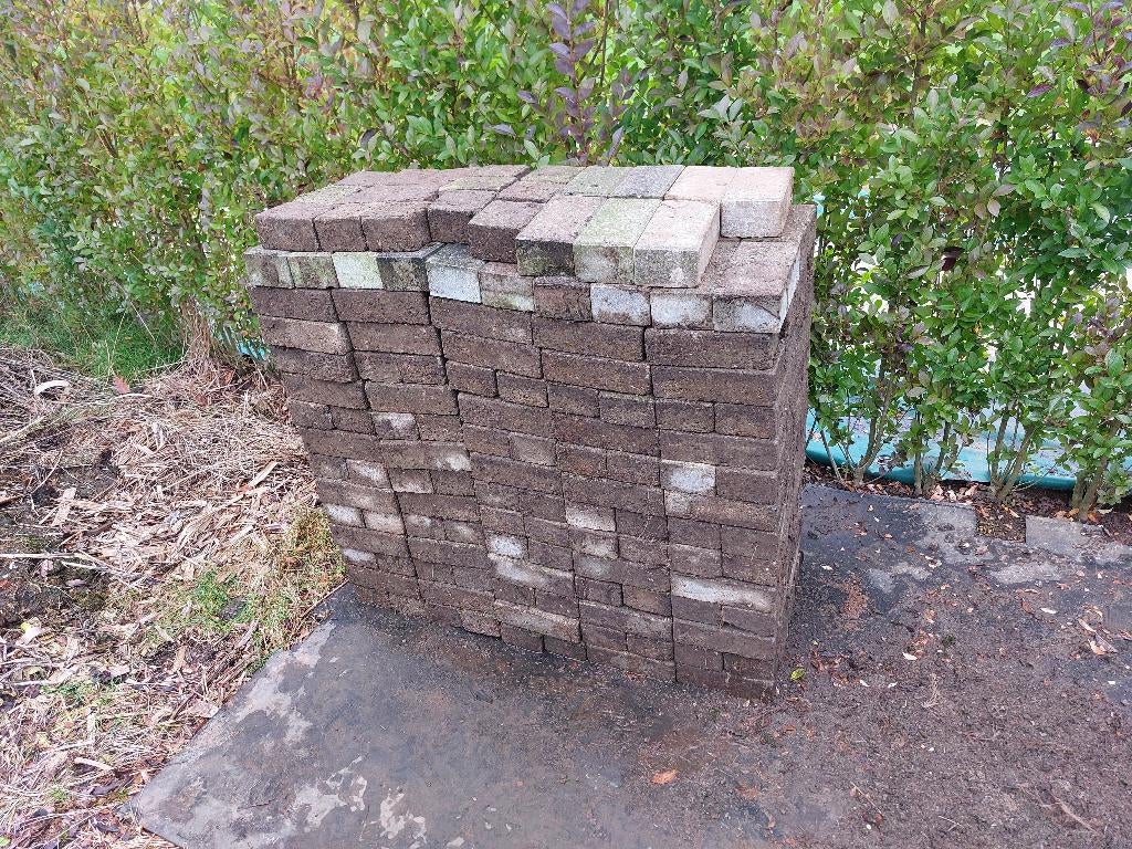gratis betonklinkers, Ophalen, Gebruikt, Klinkers, 10 m² of meer