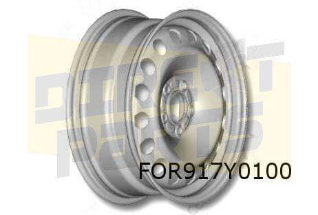 Ford Transit Connect velg staal (6.5J x 16") (zilver) (11/13, Autos : Pièces & Accessoires, Pneus & Jantes, Neuf, -, Véhicule de tourisme