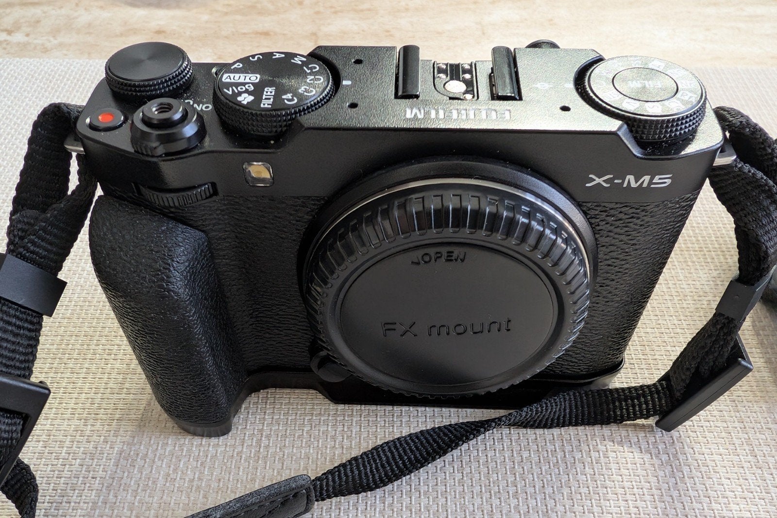 Fujifilm x-m5 (BODY), Ophalen