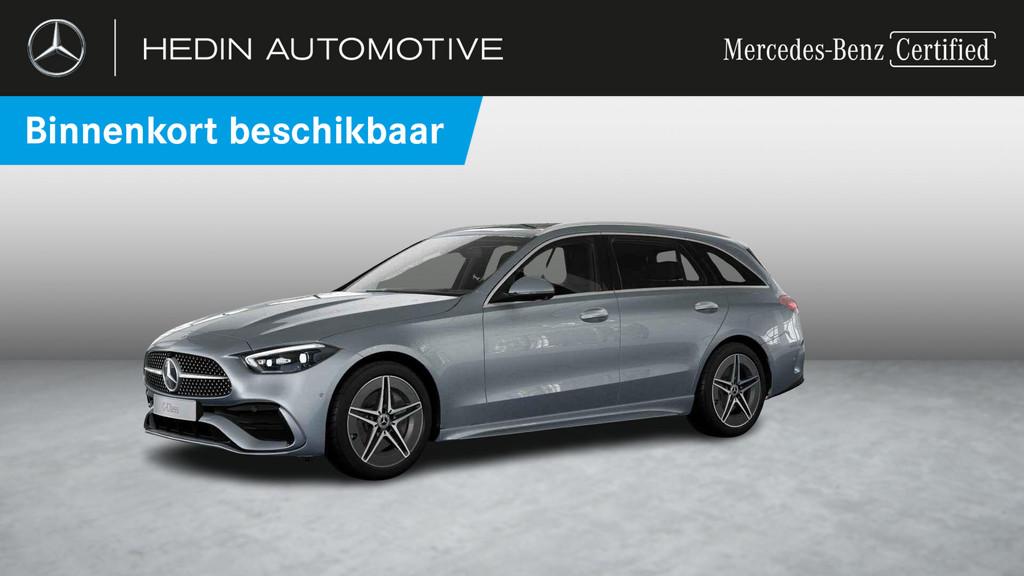 Mercedes-Benz C-Klasse 200 Break AMG Line Panoramisch Dak |, Argent ou Gris, Achat, 1800 kg, Electronic Stability Program (ESP)