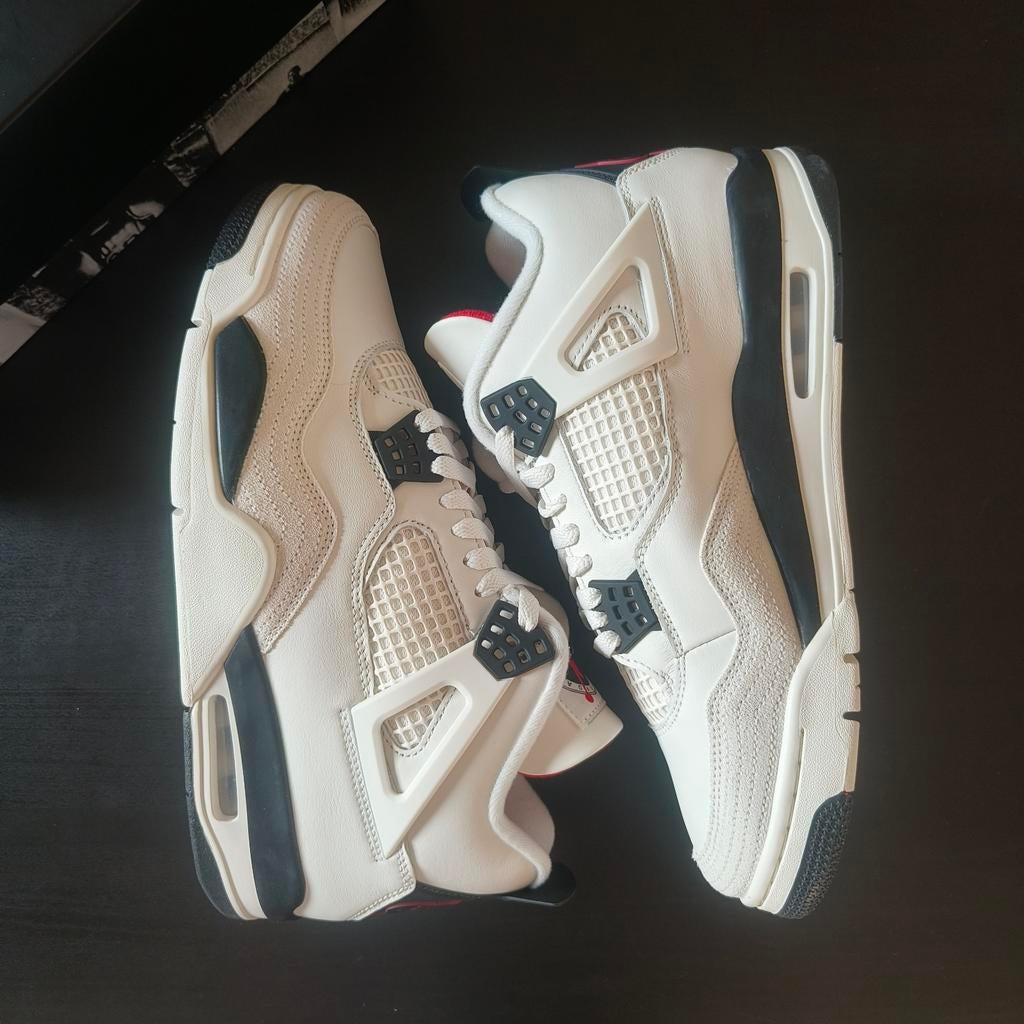 Nike Air Jordan 4 Retro OG FC, Neuf, Enlèvement ou Envoi, Blanc, Nike air Jordan