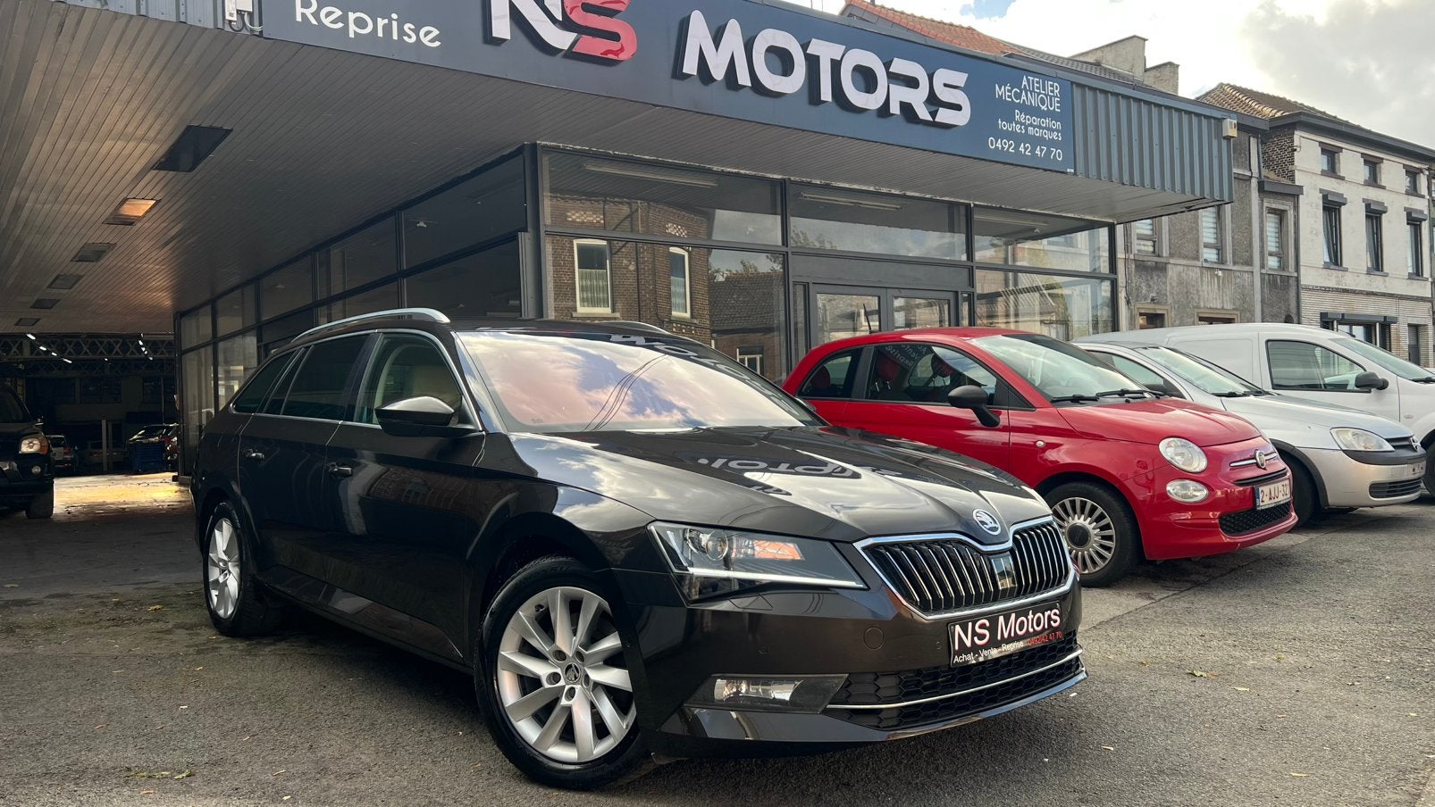 || Skoda superb 1.6 TDI boîte automatique ||, Autos, Cuir, Achat, Entreprise, 5 portes