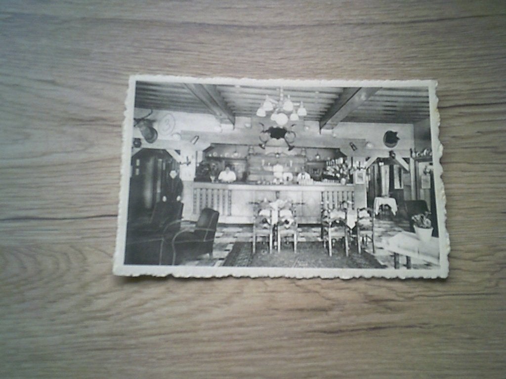 VILLE-POMMEROEUL: "Le Relais" - Hôtel - Restaurant - Le bar, Enlèvement ou Envoi, 1920 à 1940, Non affranchie, Hainaut
