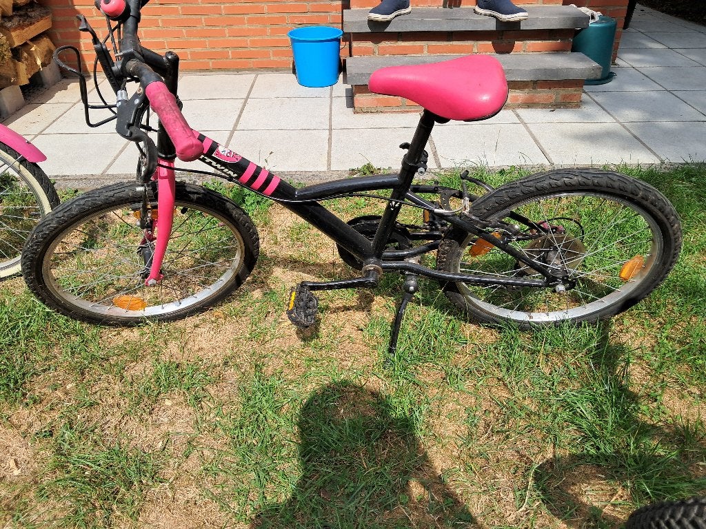 2 Vélos fille 20 pouces, Vélos & Vélomoteurs, Enlèvement, Utilisé, Autres dimensions