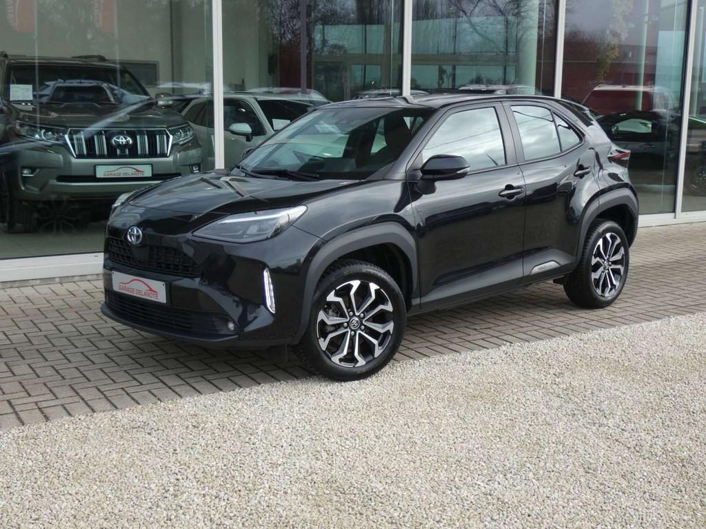 Toyota Yaris Cross HYBRID +Parkeersensoren V&A +Zetelverwarm, Euro 6, Entreprise, Noir, 5 portes
