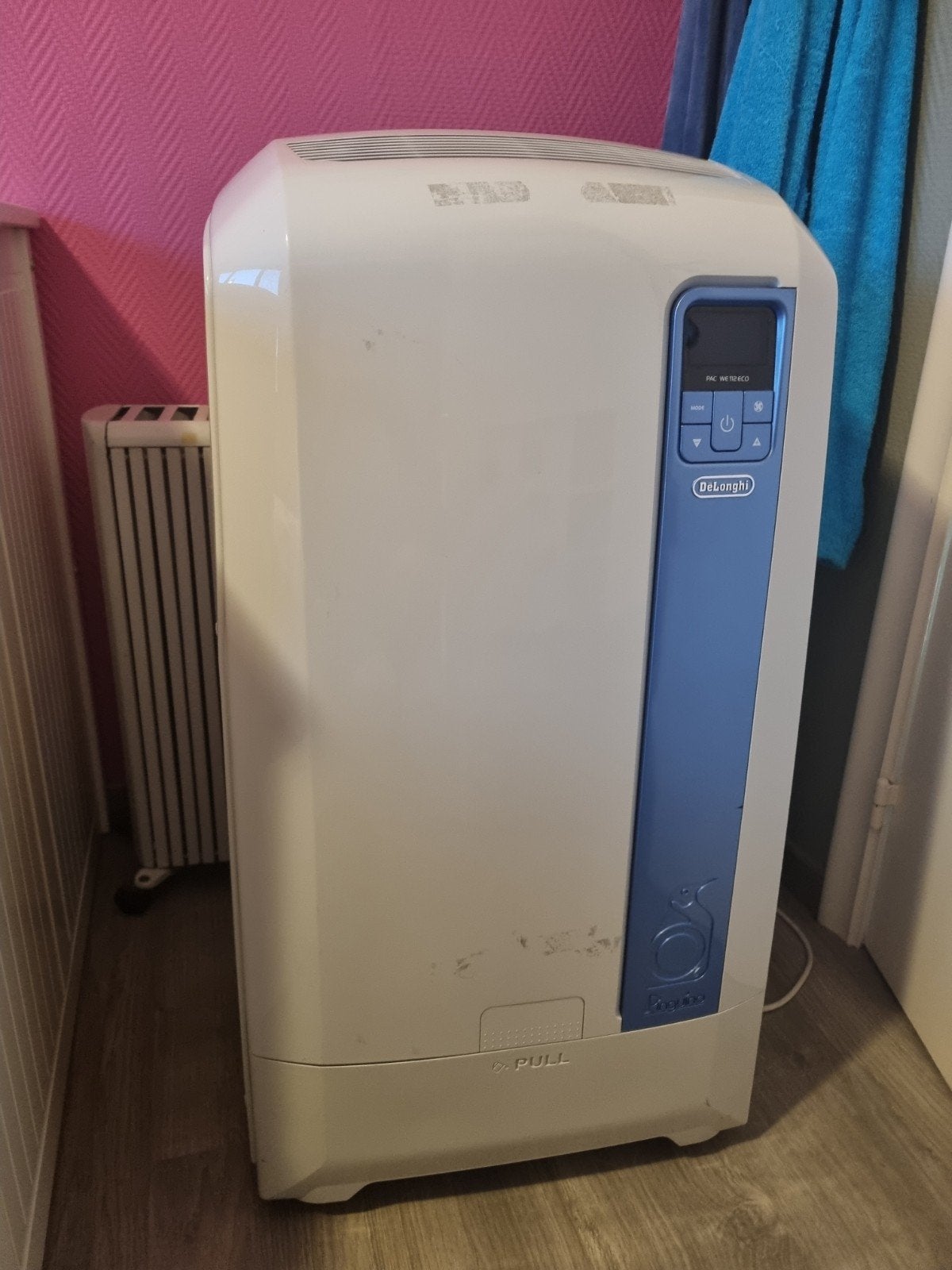 Krachtige mobiele airco DELONGHI PAC WE112 ECO 11500 BTU, Electroménager, Climatiseurs, Enlèvement, Climatiseur mobile