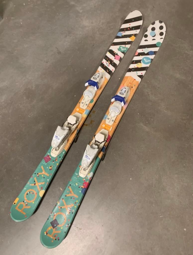 Skialetten Roxy maat 124, Moins de 100 cm, Autres marques, Enlèvement ou Envoi, Skis