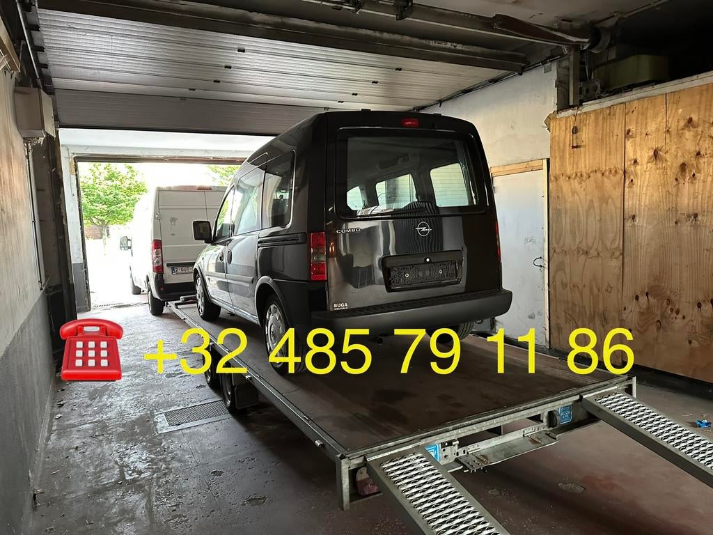 Takeldienst autotransport, Enlèvement