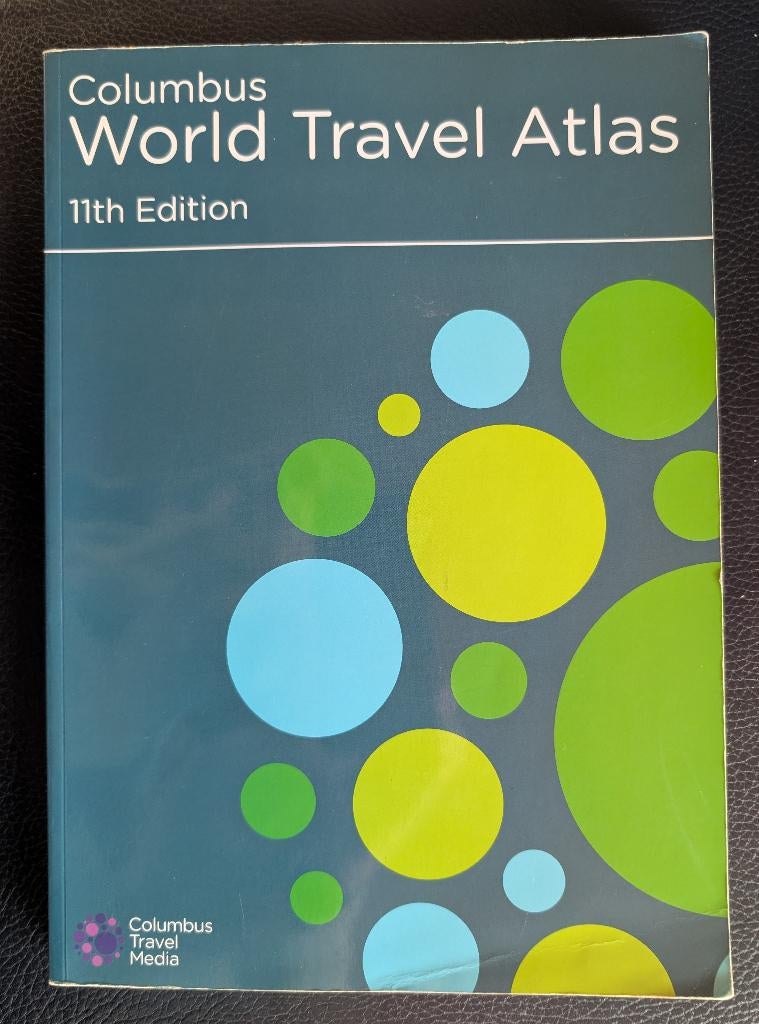 World Travel Atlas. Columbus, Livres, Atlas & Cartes géographiques, Enlèvement ou Envoi, Comme neuf, Monde, Carte géographique