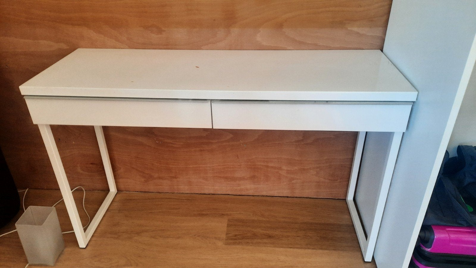 ikea bureautje - make up tafel 'Alex", Huis en Inrichting, Overige typen, Zo goed als nieuw, IKEA, Wit