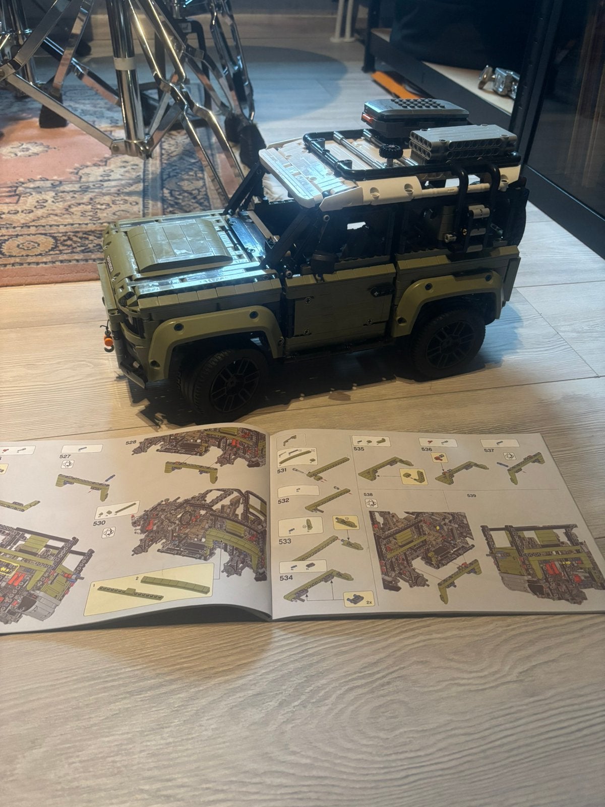 Land rover defender, Ophalen, Zo goed als nieuw