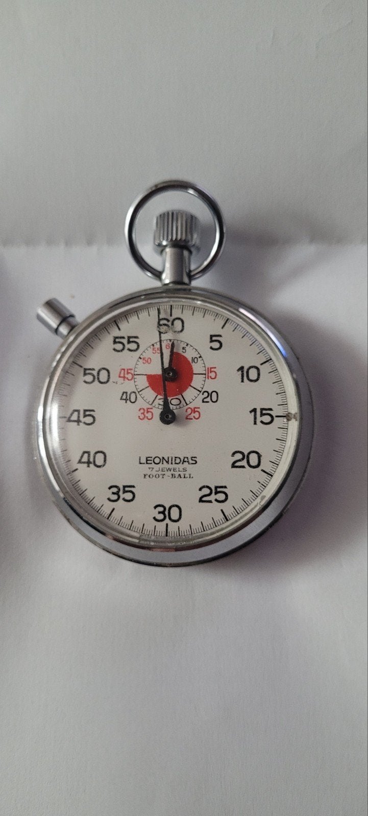 Chronomètre des années 1970, Enlèvement