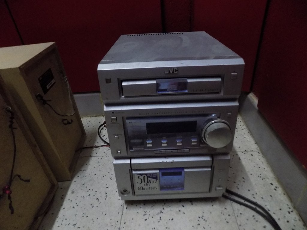 mini stereoketen, Audio, Tv en Foto, Ophalen, Gebruikt, JVC, Cassettedeck